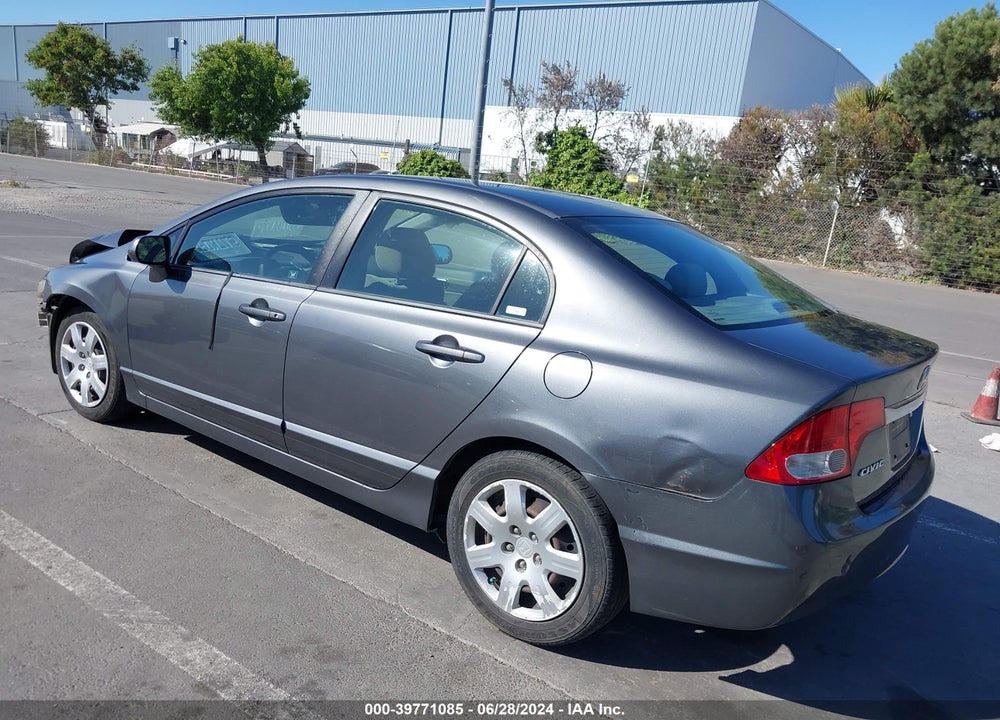 2009 HONDA CIVIC LX VIN: 2HGFA16579H301312