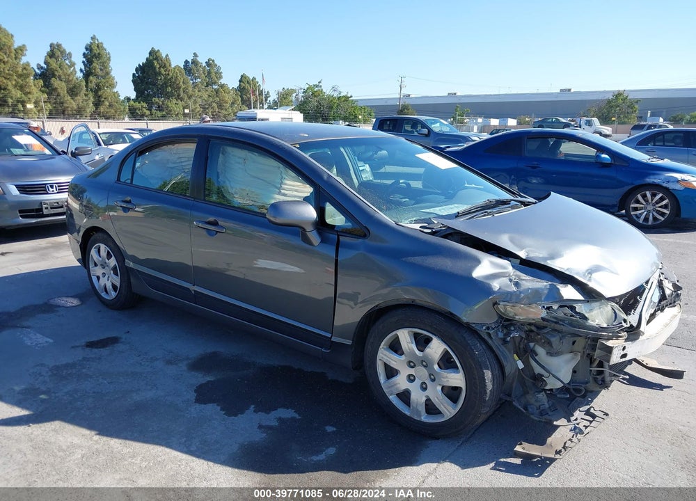 2009 HONDA CIVIC LX VIN: 2HGFA16579H301312