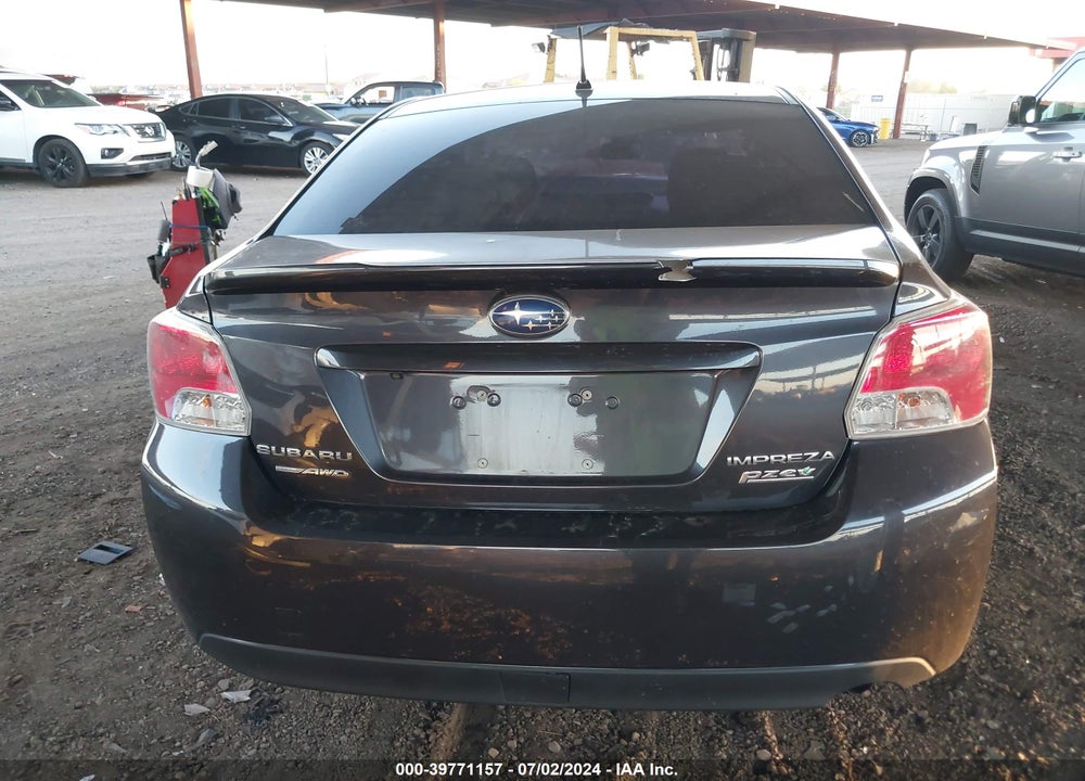2016 SUBARU IMPREZA 2.0I VIN: JF1GJAA62GH016092