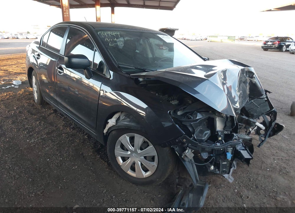 2016 SUBARU IMPREZA 2.0I VIN: JF1GJAA62GH016092
