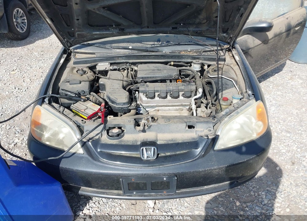 2002 HONDA CIVIC LX VIN: 1HGEM22592L041356