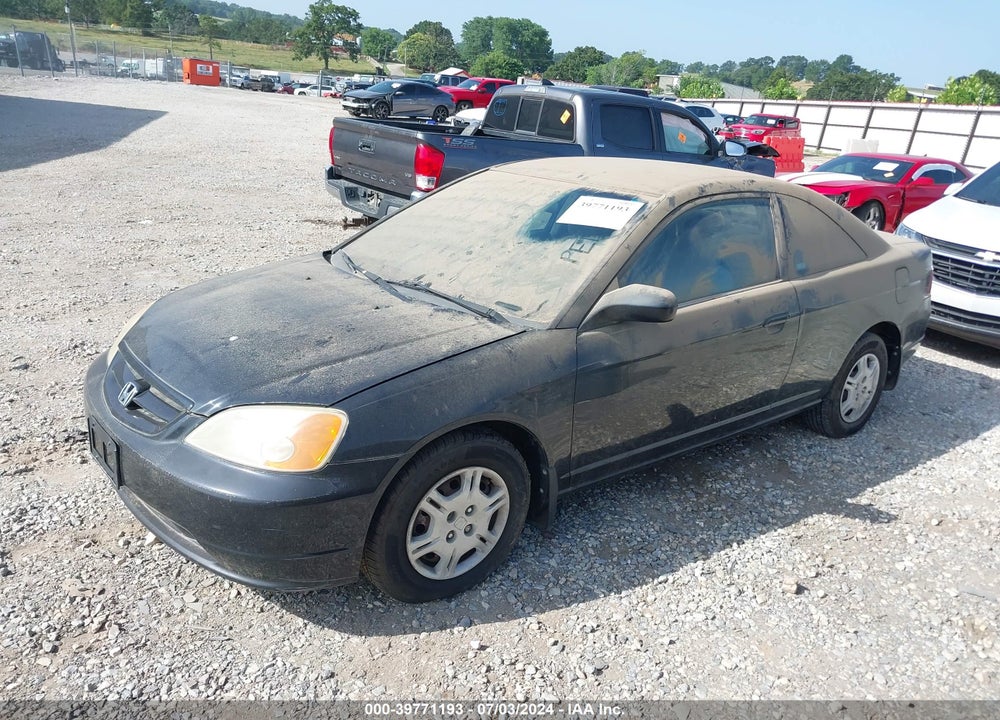 2002 HONDA CIVIC LX VIN: 1HGEM22592L041356