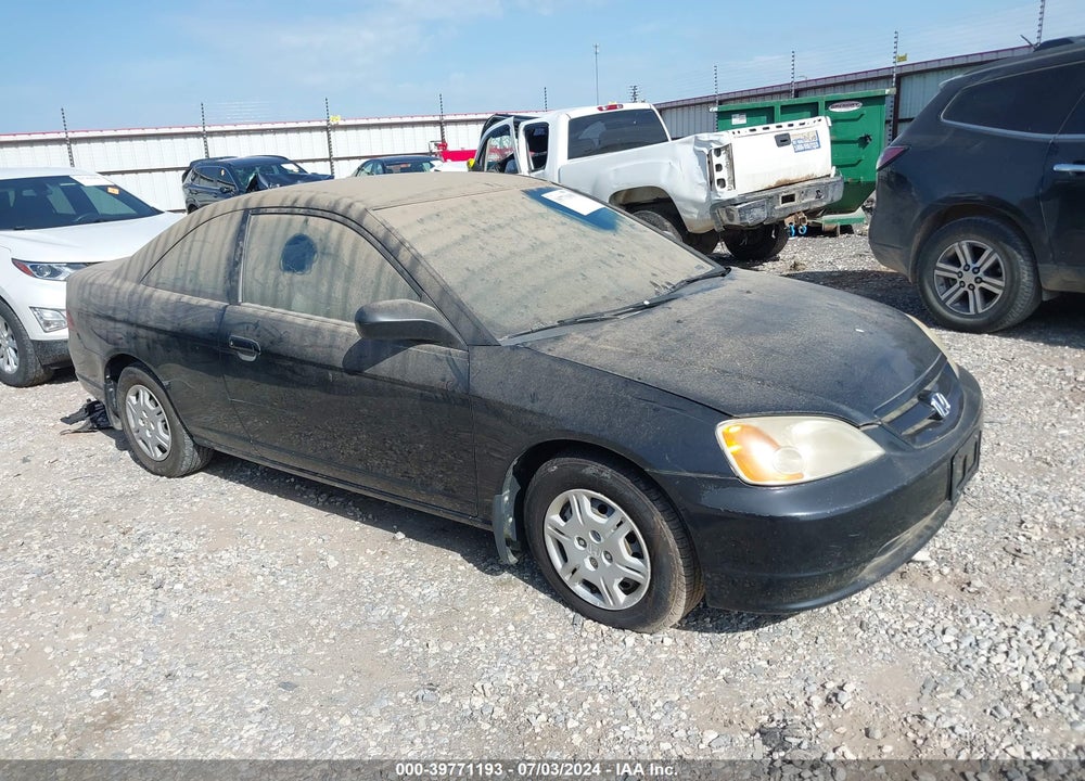 2002 HONDA CIVIC LX VIN: 1HGEM22592L041356