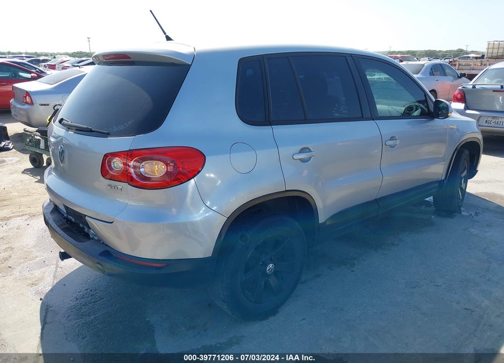 2009 VOLKSWAGEN TIGUAN S/SE/SEL VIN: WVGAV75N69W002036