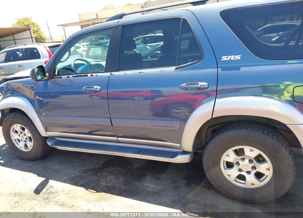 2002 TOYOTA SEQUOIA SR5 V8 VIN: 5TDBT44A82S099161