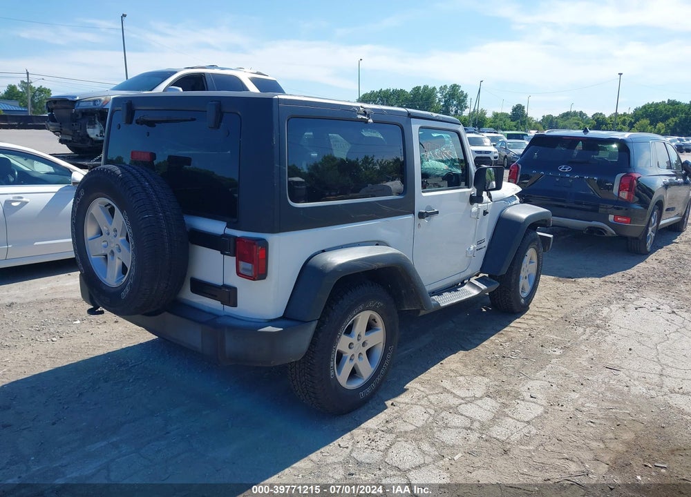 2016 JEEP WRANGLER SPORT VIN: 1C4AJWAG1GL241817