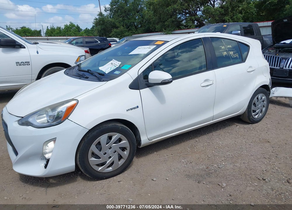 2015 TOYOTA PRIUS C ONE VIN: JTDKDTB3XF1583976