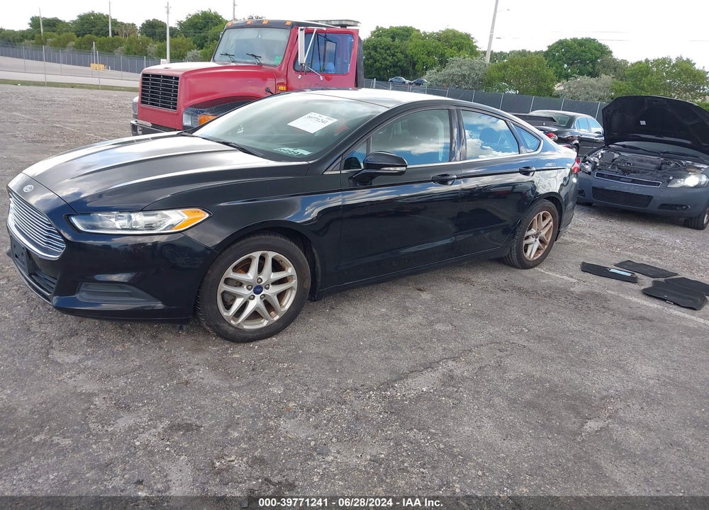 2016 FORD FUSION SE VIN: 3FA6P0H75GR360338