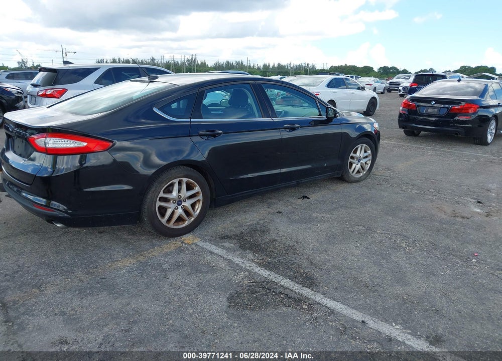 2016 FORD FUSION SE VIN: 3FA6P0H75GR360338