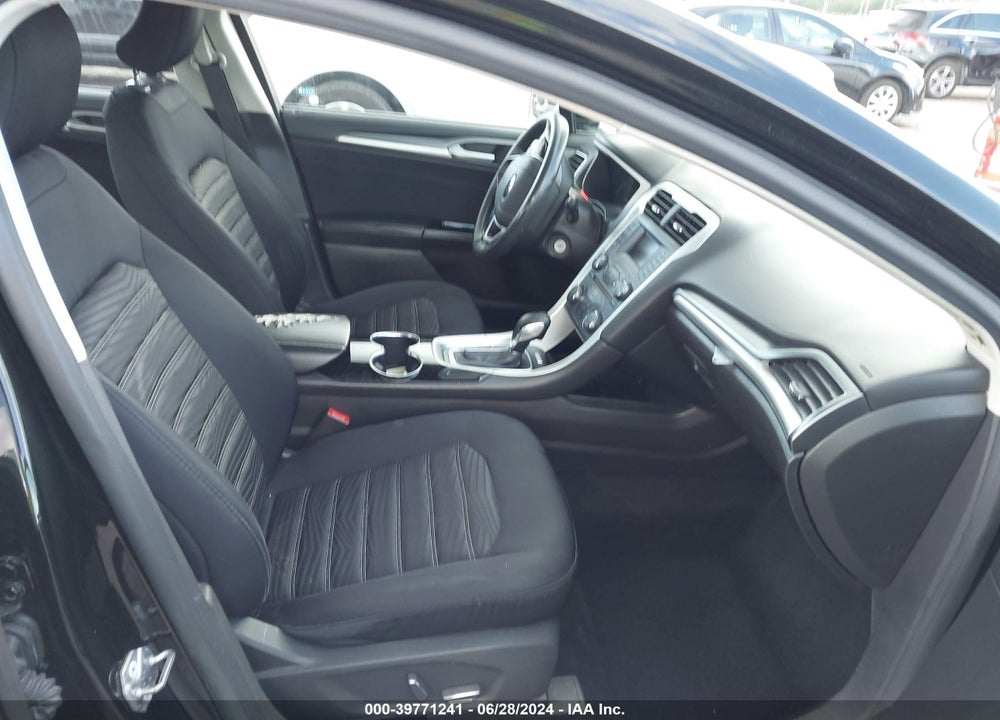 2016 FORD FUSION SE VIN: 3FA6P0H75GR360338