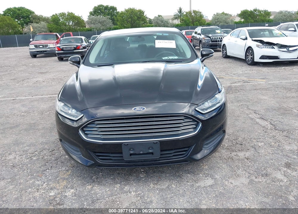 2016 FORD FUSION SE VIN: 3FA6P0H75GR360338