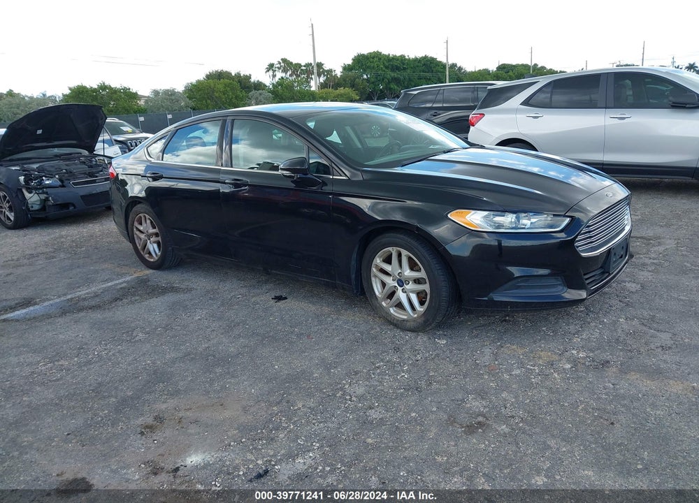 2016 FORD FUSION SE VIN: 3FA6P0H75GR360338