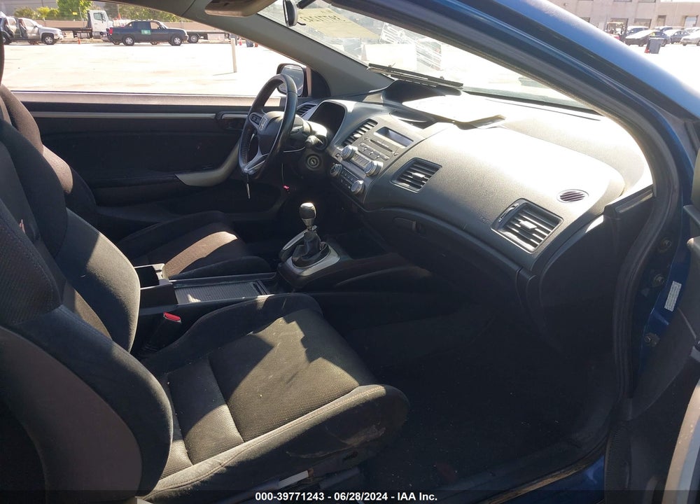 2009 HONDA CIVIC SI VIN: 2HGFG21589H704484