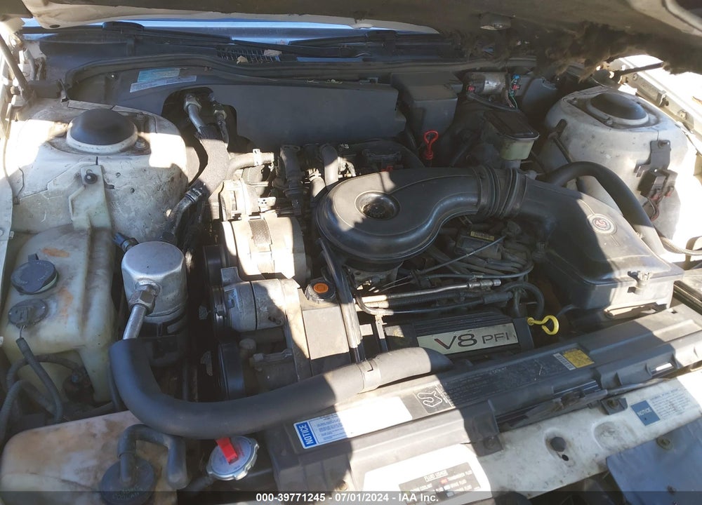 1990 CADILLAC DEVILLE VIN: 1G6CD5339L4326187