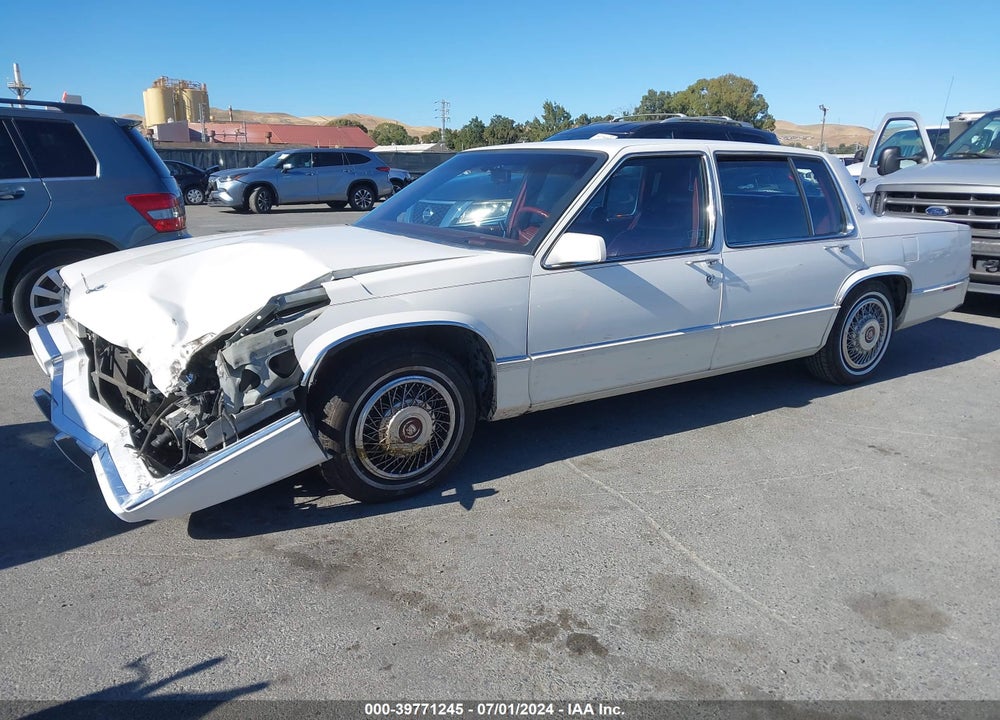 1990 CADILLAC DEVILLE VIN: 1G6CD5339L4326187
