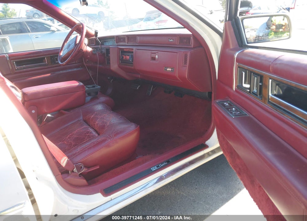 1990 CADILLAC DEVILLE VIN: 1G6CD5339L4326187