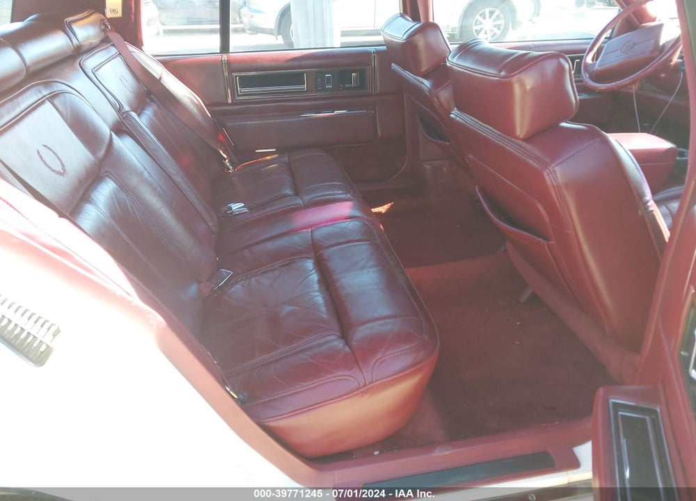 1990 CADILLAC DEVILLE VIN: 1G6CD5339L4326187