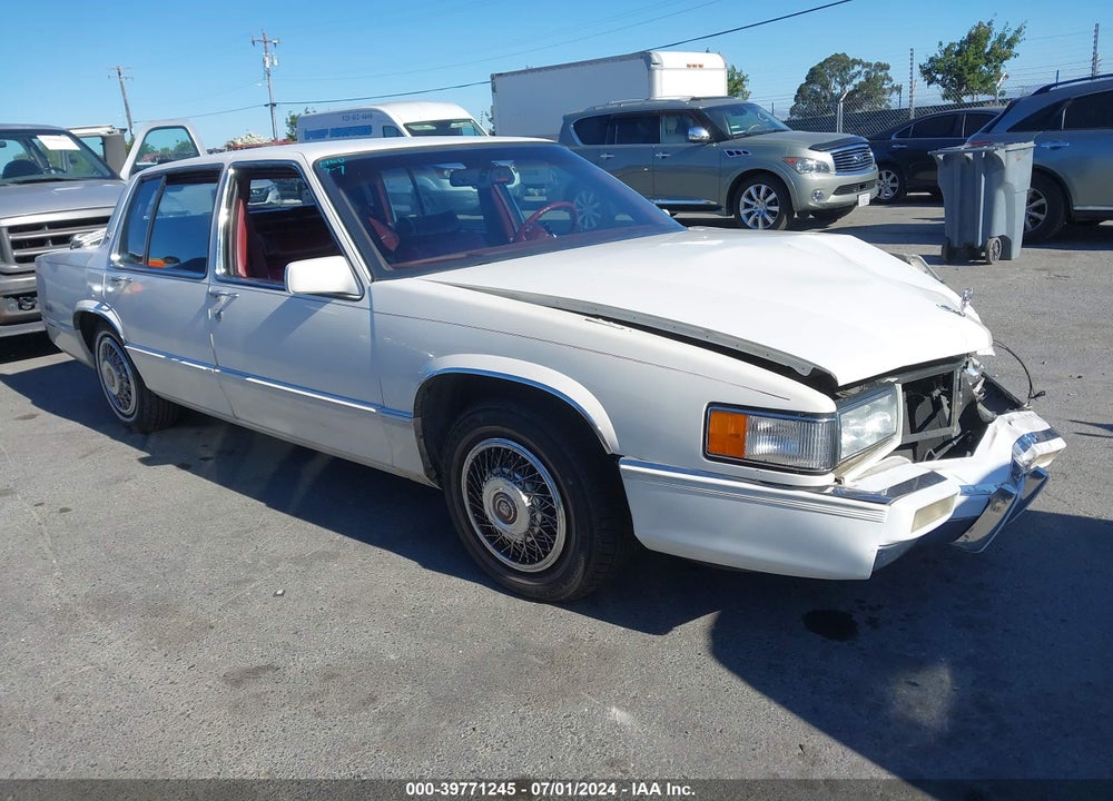1990 CADILLAC DEVILLE VIN: 1G6CD5339L4326187