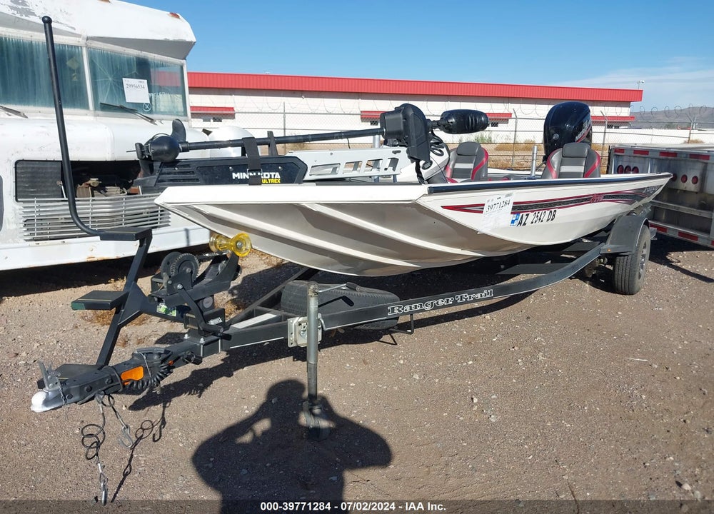 2021 RANGER BOAT VIN: RGR72181J021