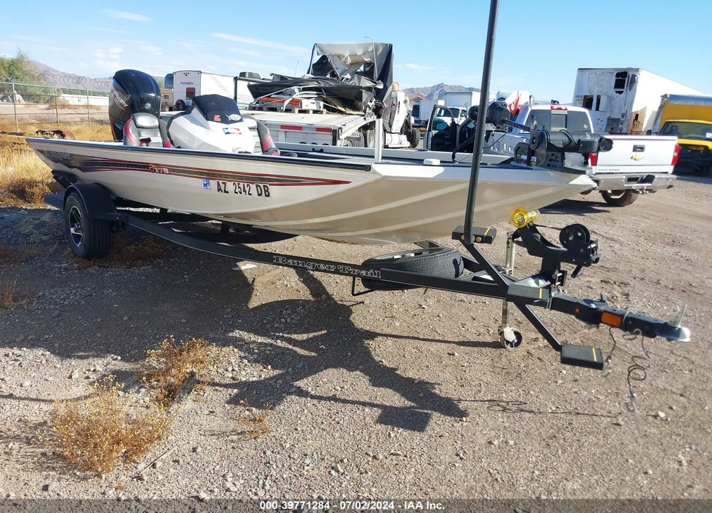 2021 RANGER BOAT VIN: RGR72181J021