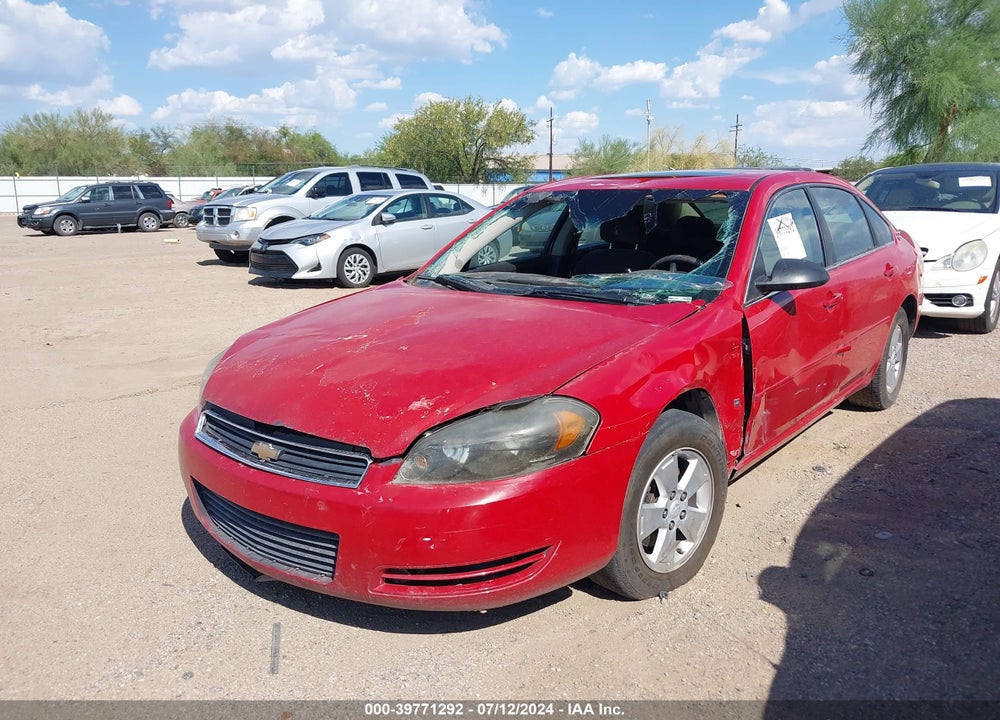 2007 CHEVROLET IMPALA LT VIN: 2G1WT58N879291080