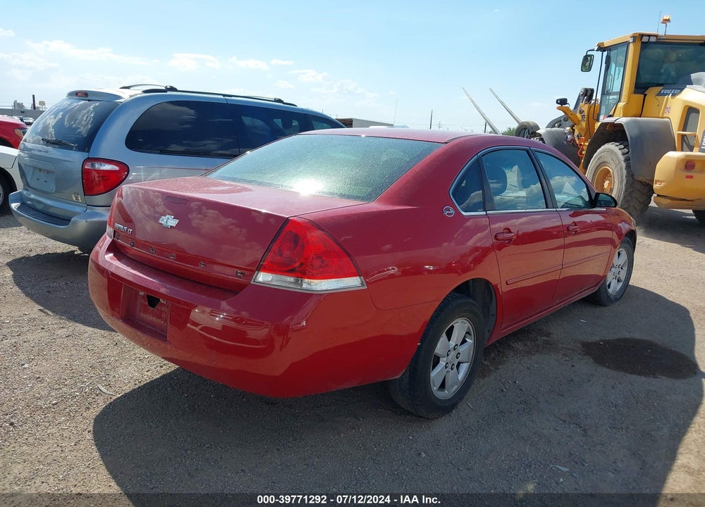 2007 CHEVROLET IMPALA LT VIN: 2G1WT58N879291080