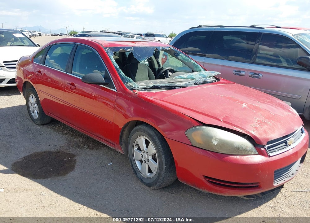 2007 CHEVROLET IMPALA LT VIN: 2G1WT58N879291080