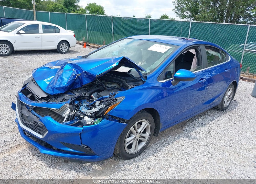 2017 CHEVROLET CRUZE LT AUTO VIN: 1G1BE5SM4H7279097