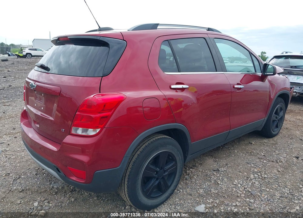 2019 CHEVROLET TRAX LT VIN: 3GNCJLSB0KL289422