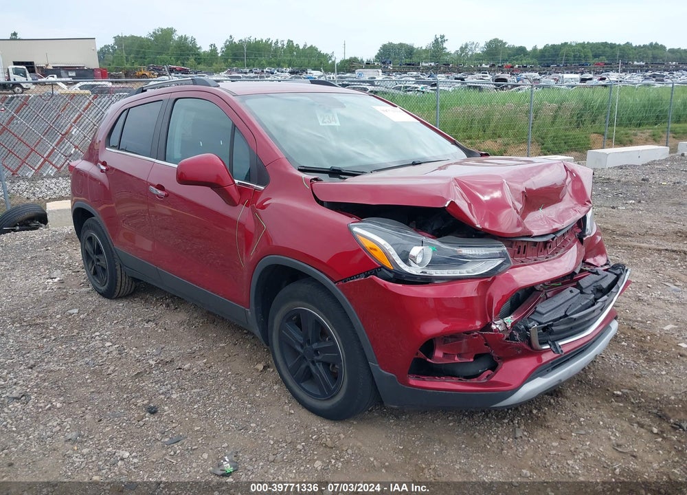 2019 CHEVROLET TRAX LT VIN: 3GNCJLSB0KL289422