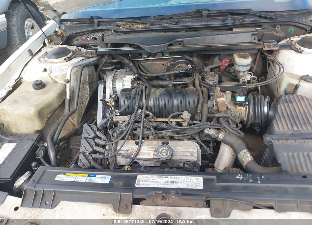 1997 PONTIAC BONNEVILLE SE VIN: 1G2HX52K1VH223980
