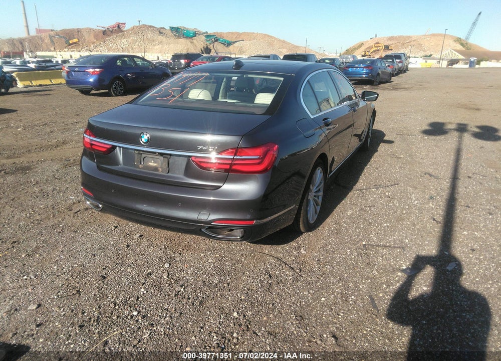 2016 BMW 740I VIN: WBA7E2C56GG547047