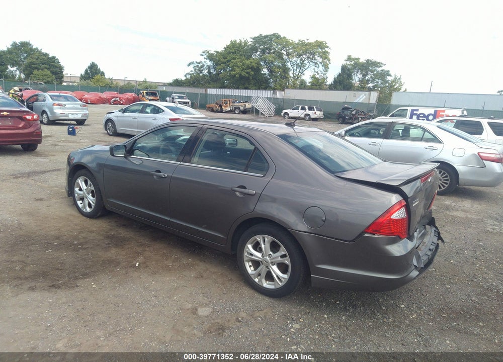 2012 FORD FUSION SE VIN: 3FAHP0HA6CR350660