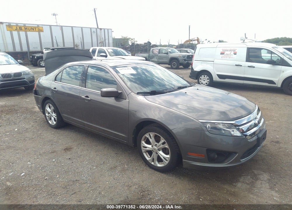 2012 FORD FUSION SE VIN: 3FAHP0HA6CR350660