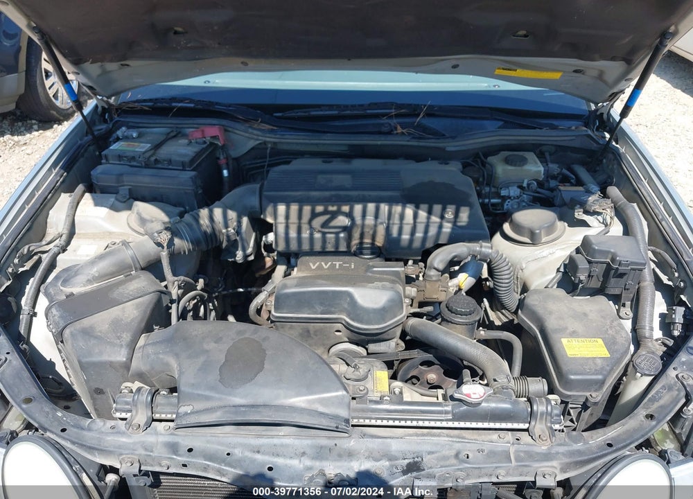 2002 LEXUS GS 300 BASE (A5) VIN: JT8BD69S620172426