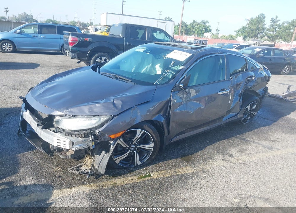 2017 HONDA CIVIC TOURING VIN: 2HGFC1F95HH642249