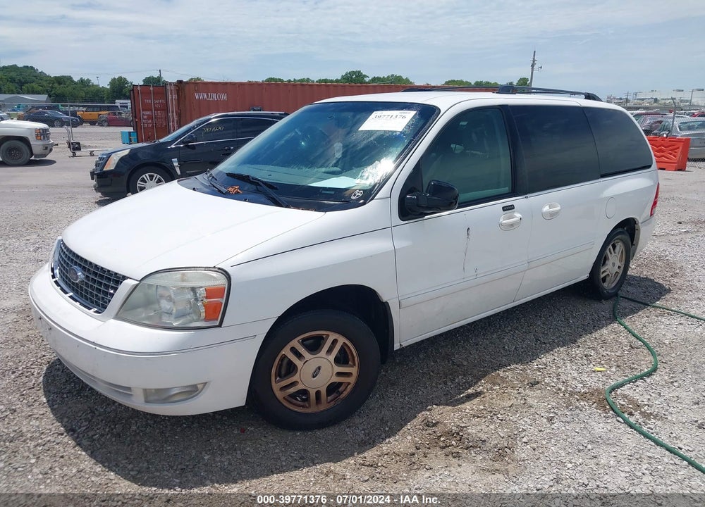 2006 FORD FREESTAR SEL VIN: 2FMZA52236BA42911