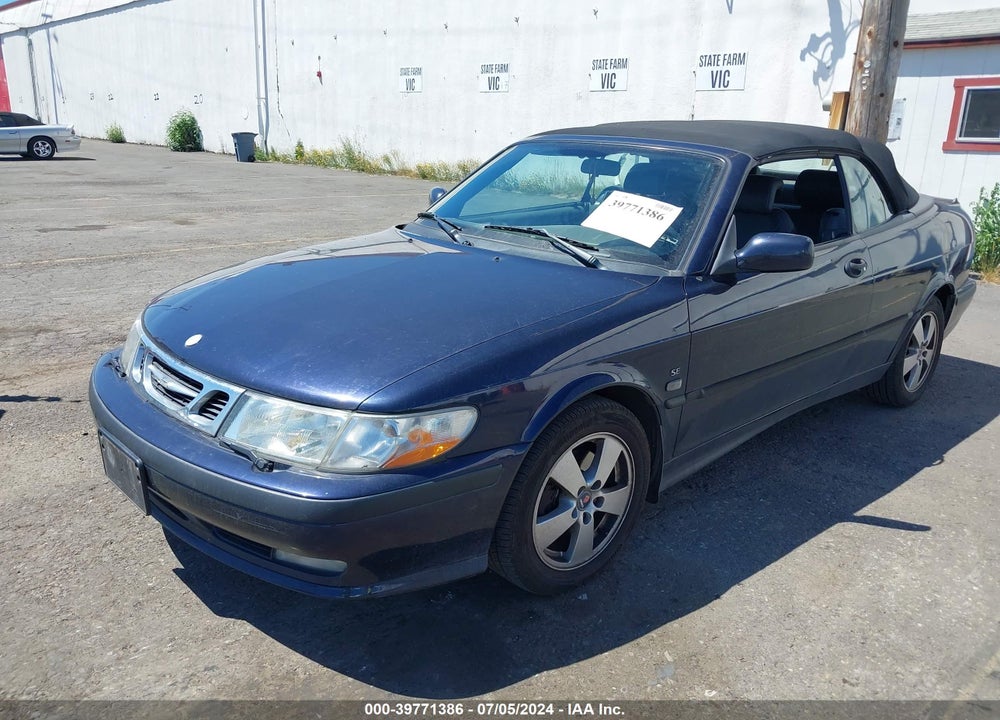 2003 SAAB 9-3 SE VIN: YS3DF78K837012688