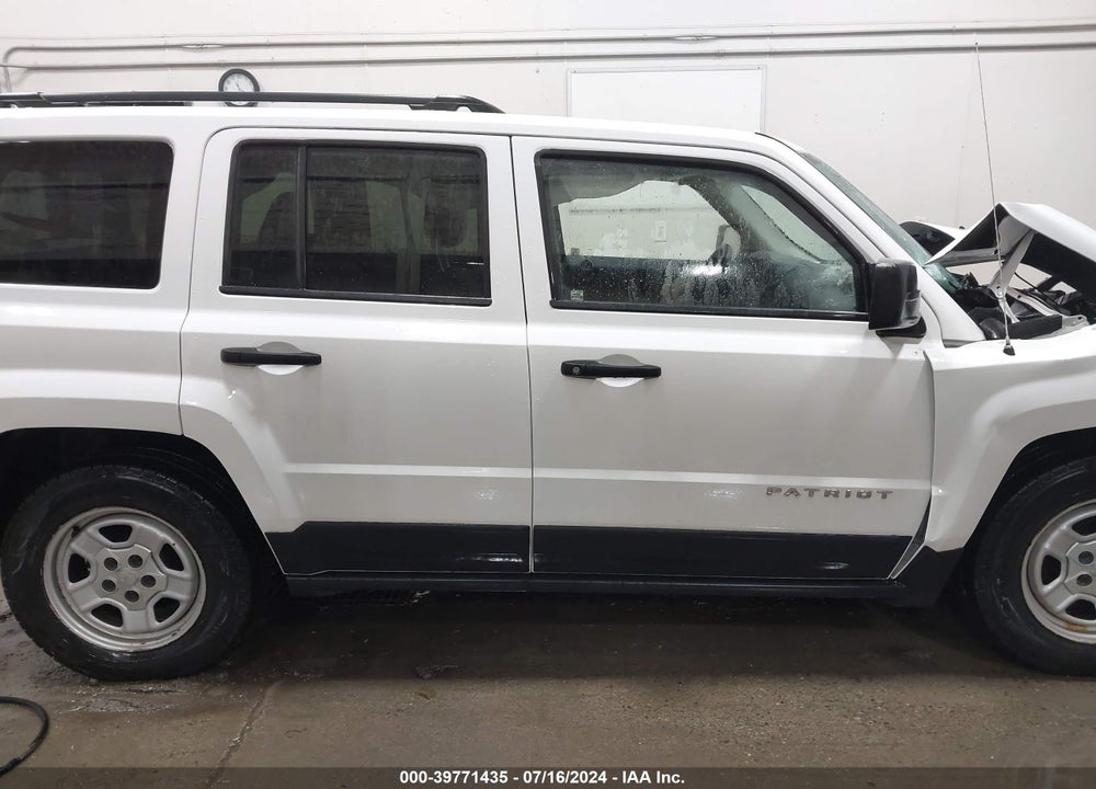 2014 JEEP PATRIOT SPORT VIN: 1C4NJRBBXED796486