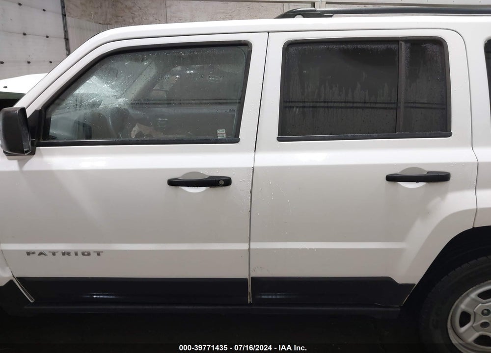 2014 JEEP PATRIOT SPORT VIN: 1C4NJRBBXED796486