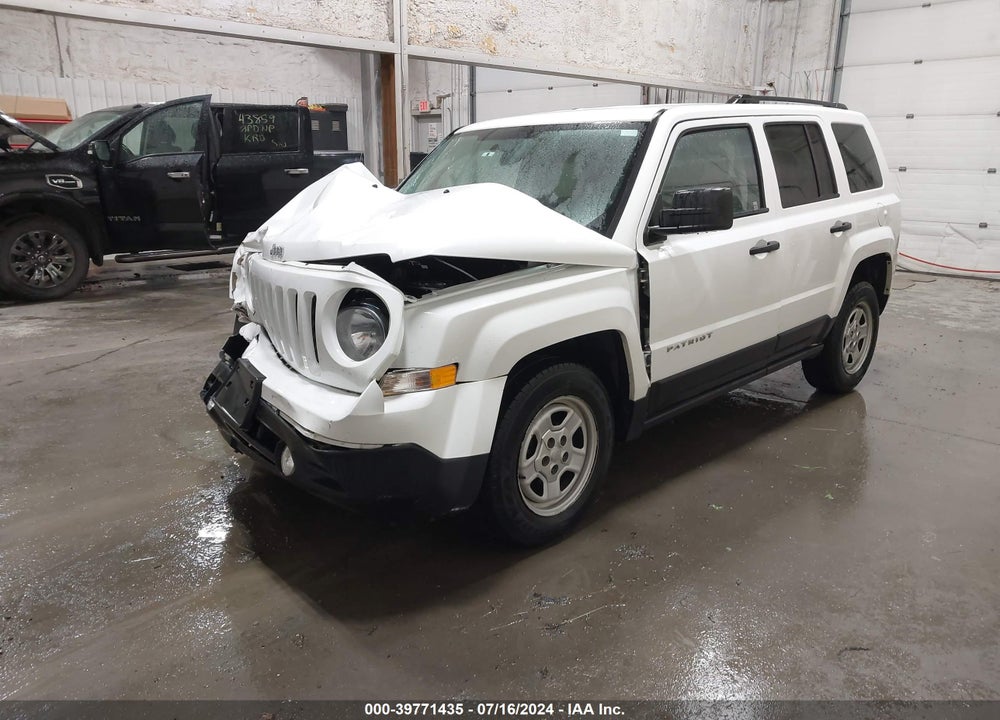 2014 JEEP PATRIOT SPORT VIN: 1C4NJRBBXED796486