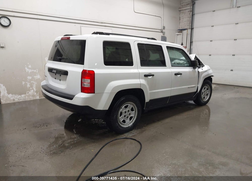 2014 JEEP PATRIOT SPORT VIN: 1C4NJRBBXED796486
