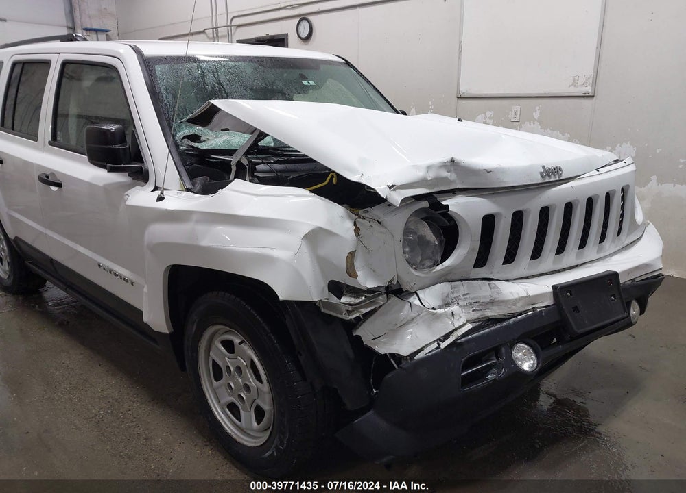 2014 JEEP PATRIOT SPORT VIN: 1C4NJRBBXED796486