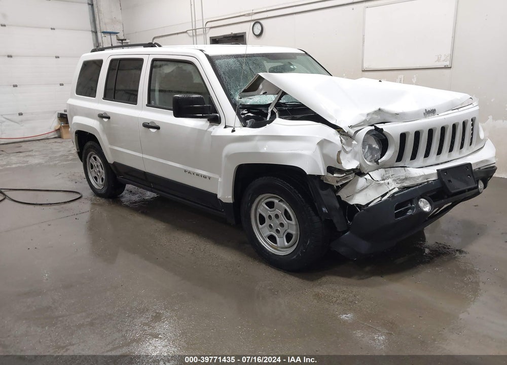 2014 JEEP PATRIOT SPORT VIN: 1C4NJRBBXED796486
