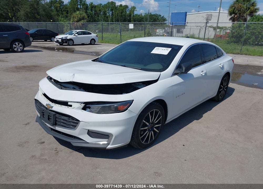 2016 CHEVROLET MALIBU LS VIN: 1G1ZB5ST3GF213823