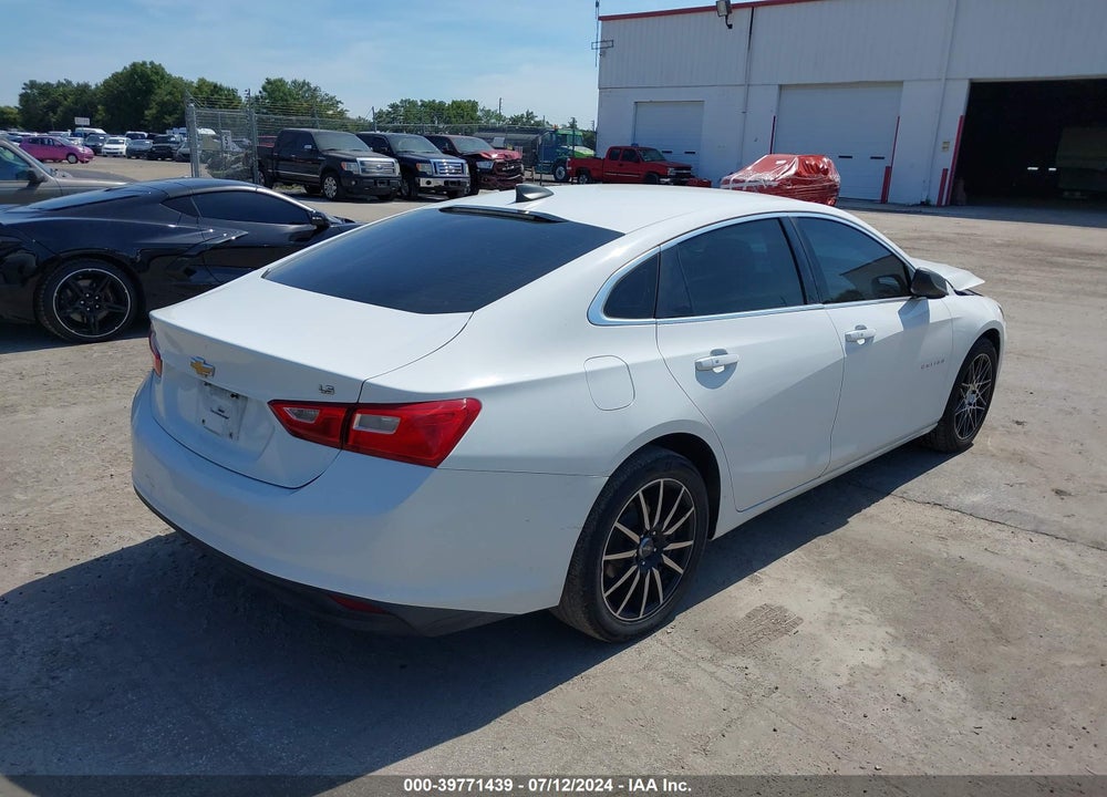 2016 CHEVROLET MALIBU LS VIN: 1G1ZB5ST3GF213823