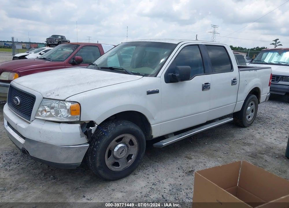 2005 FORD F-150 XLT VIN: 1FTRW12W75FB52343