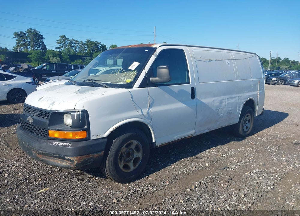 2006 CHEVROLET EXPRESS WORK VAN VIN: 1GCFG15X361182474