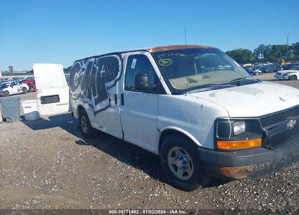 2006 CHEVROLET EXPRESS WORK VAN VIN: 1GCFG15X361182474