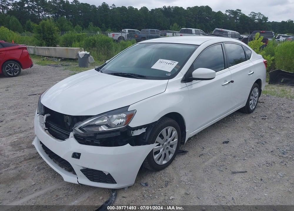 2019 NISSAN SENTRA S VIN: 3N1AB7APXKY273932